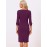 Vintage Style Women’S 3/4 Sleeve Sheath Dress – Solid Color, Zipper Detail, Pencil Skirt Silhouette, Perfect for Work or Business Wear, Spring/Fall Collection, Vintage Dresses