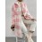 Women's Plaid Pattern Teddy Coat - Elegant Open Front Long Sleeve Outerwear