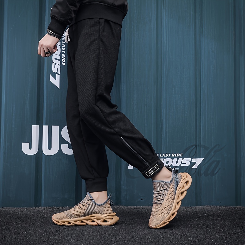 running sneakers men s casual breathable blade lightweight details 5